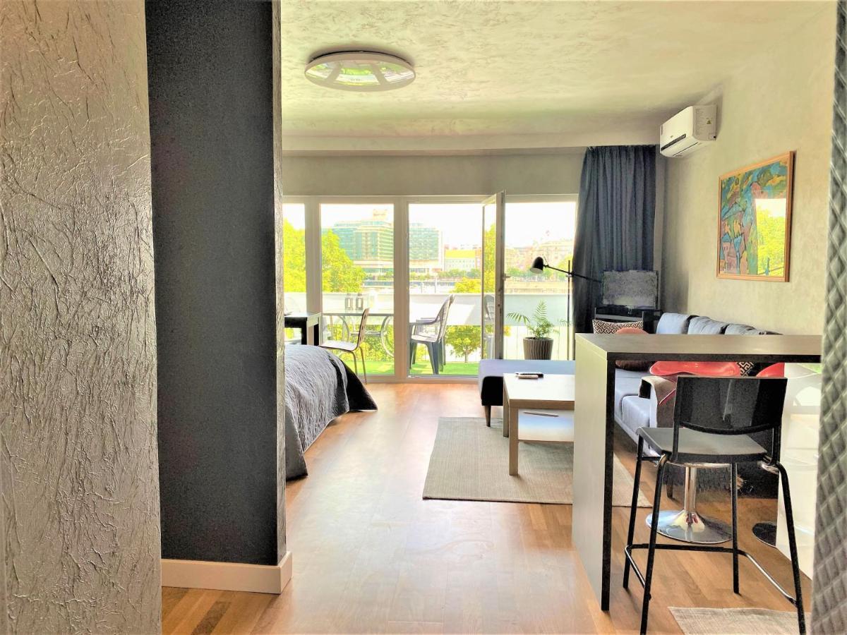 בודפשט Danube View Artapartment With Balcony מראה חיצוני תמונה