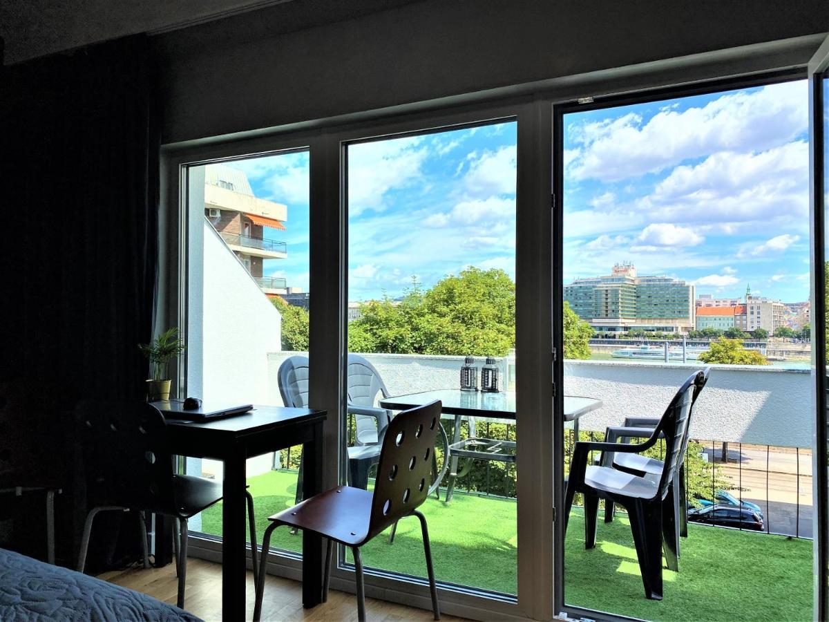 בודפשט Danube View Artapartment With Balcony מראה חיצוני תמונה